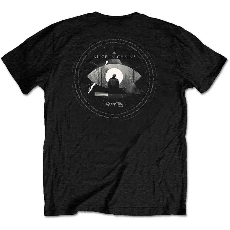 ALICE IN CHAINS Fog Mountain Band T-shirt