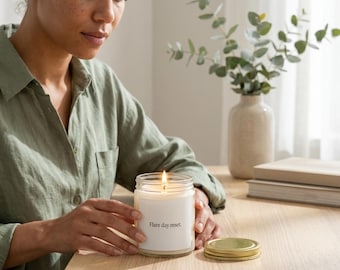 Flare Day Reset Clean Burn Candle | Chronic Illness Gift | Rest Ritual