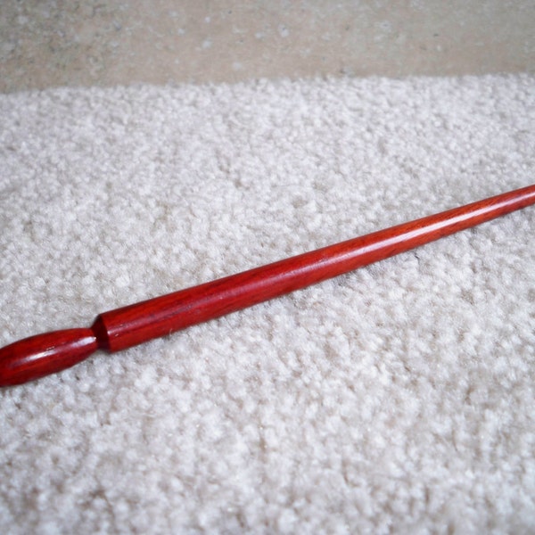 Wooden Bloodwood Hair Stick or Shawl Pin