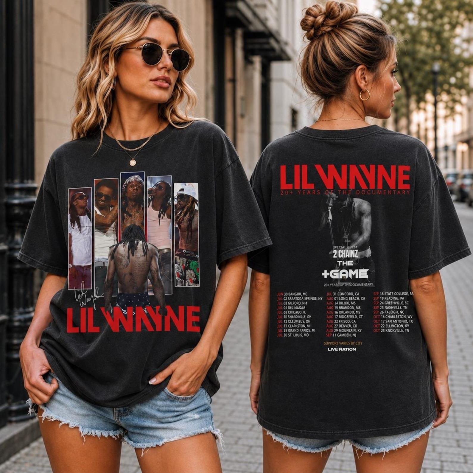 Lil Wayne and 2 Chainz Shirt - Etsy