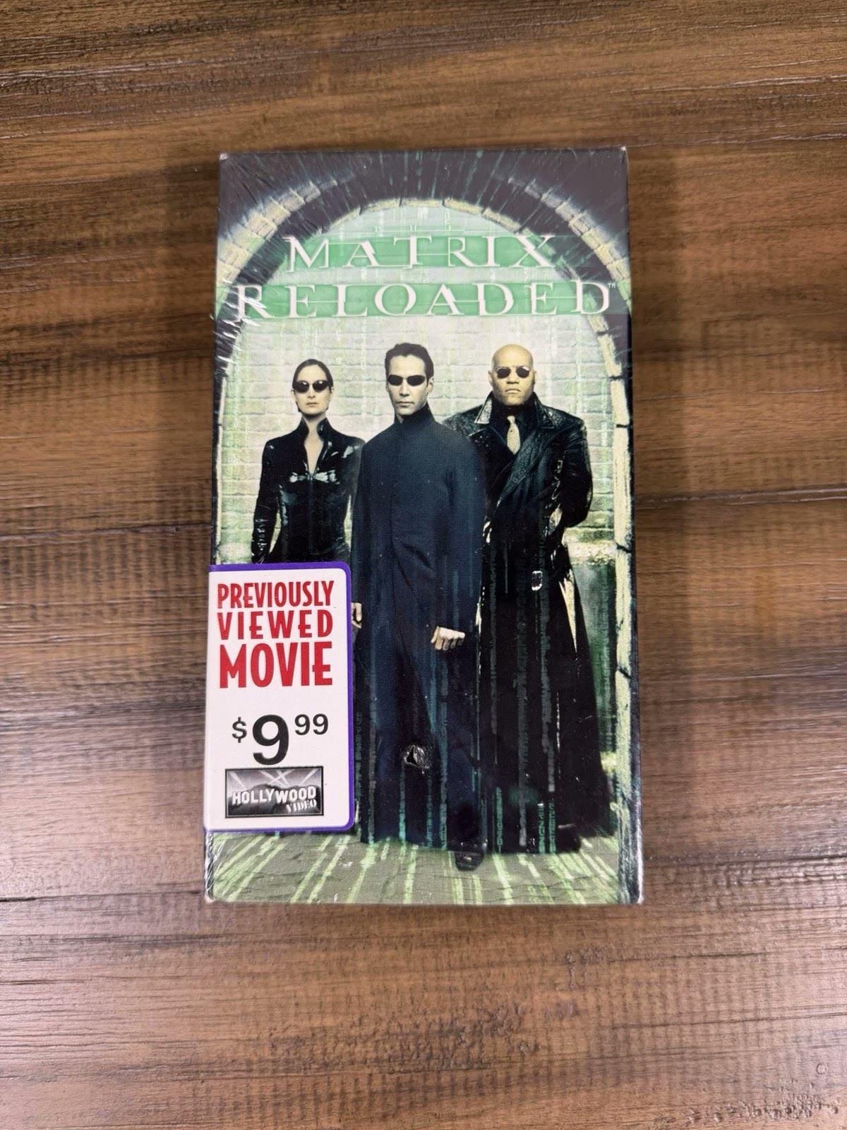 Matrix Vhs Tape - Etsy