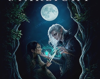 Färdigt Romantasy-bokomslag – Fae Romance, Enemies to Lovers