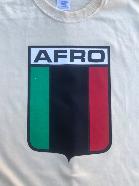 African Flag T Shirt View 2