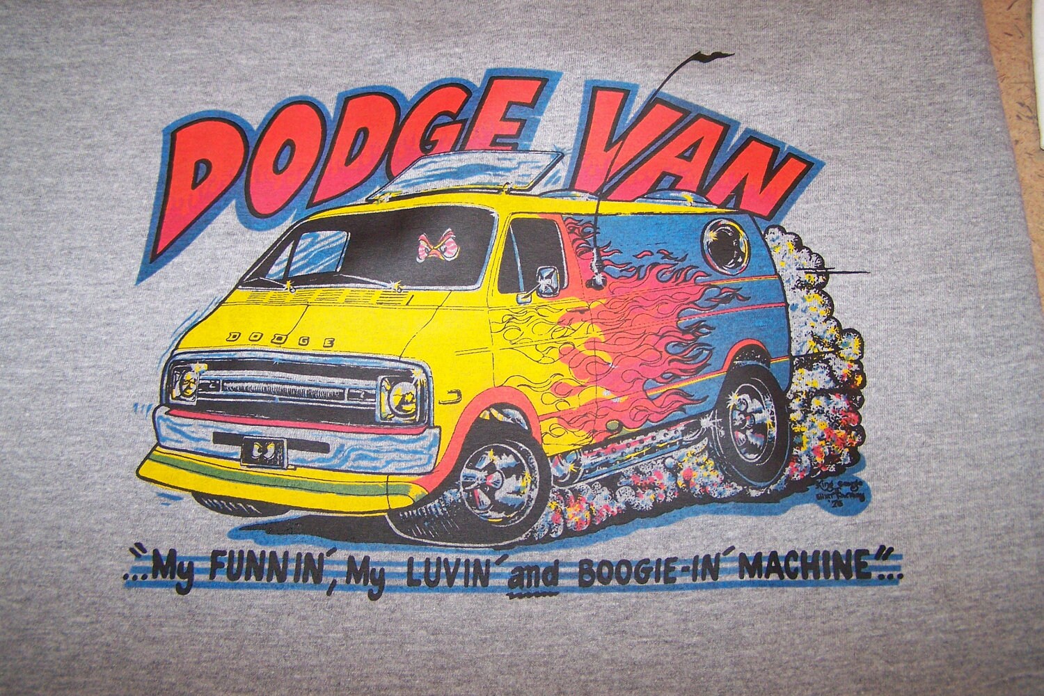 dodge van shirt