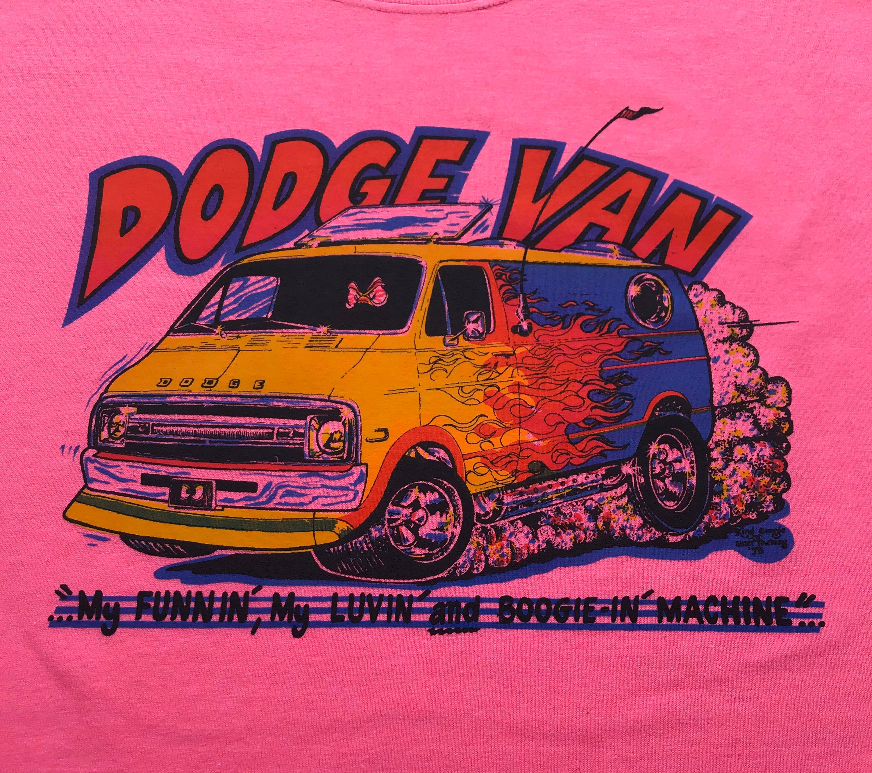 film At opdage pasta Dodge Van T Shirt by King George Ll Studios Vintage - Etsy