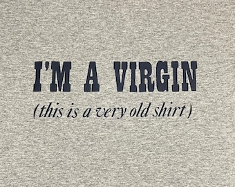 Soy una camiseta virgen