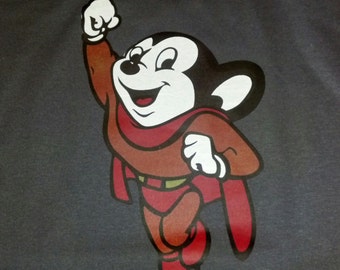 Camiseta vintage Mighty Mouse