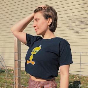 Tweety Bird Tshirt-Vintage transfer