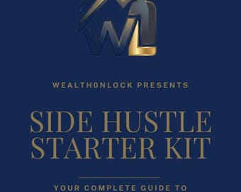 Side Hustle Starter Kit | AI-Powered Digital Income Guide | Beginner Side Hustle PDF | Make Money Online Tools