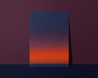 Travel poster on matte paper - Studio Loute