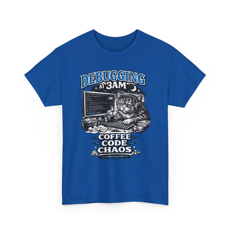 Debugging at 3AM Coding Tee | Programmer TShirt, Funny Coder Coffee image 20