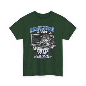 Debugging at 3AM Coding Tee | Programmer TShirt, Funny Coder Coffee image 17