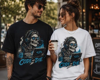 Skeleton Developer T-Shirt, Funny Gift for Software Engineer