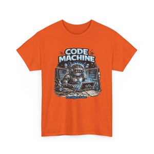 T-shirt Code Machine, cadeau programmeur, chemise développeur, t-shirt codage AI, cadeau ingénieur logiciel image 17