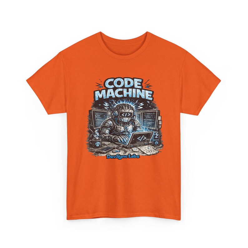 T-shirt Code Machine, cadeau programmeur, chemise développeur, t-shirt codage AI, cadeau ingénieur logiciel image 17