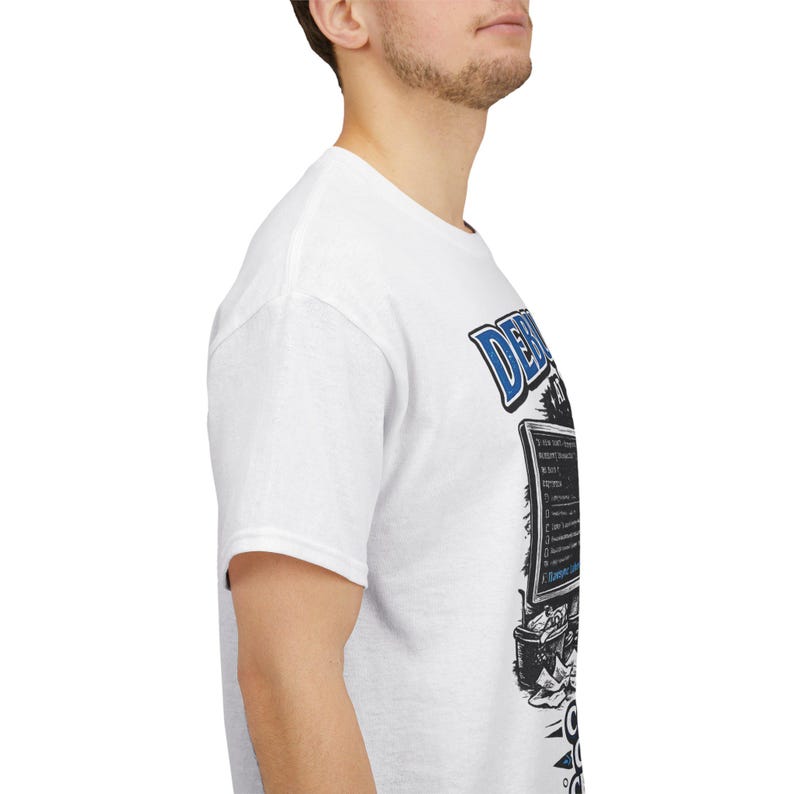 Debugging at 3AM Coding Tee | Programmer TShirt, Funny Coder Coffee image 2