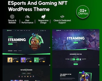 MYKD - Tema de WordPress NFT para eSports y videojuegos
