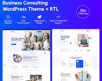 Gerow - Tema de WordPress para consultoría empresarial + RTL