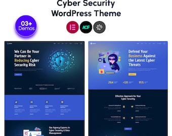 Cycure – Cyber Security WordPress Theme Overview