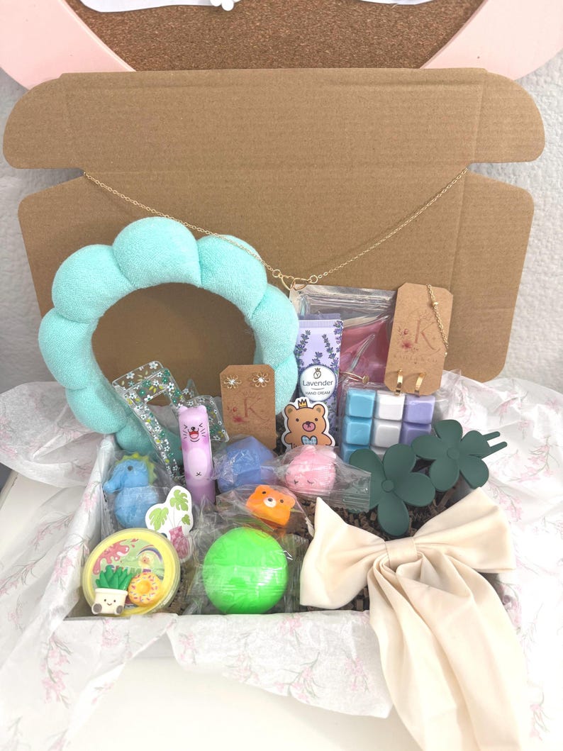 Mystery Scoops / Divertidos Squishies, Caja Sorpresa, Sensorial, Regalo de Cumpleaños, Autocuidado, Juguetes Antiestrés, Accesorios (9+ Artículos) 2 Scoop-Mix Surprise