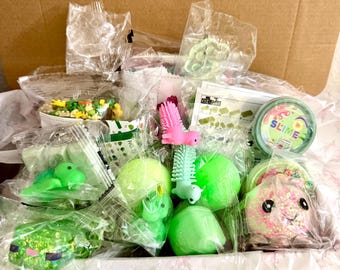 Mystery Scoops | Squishies | Fidget Toys | Sensory | Jewelry | Self-Care | Trendy Aesthetic Accessories (9 - 27+ Items)