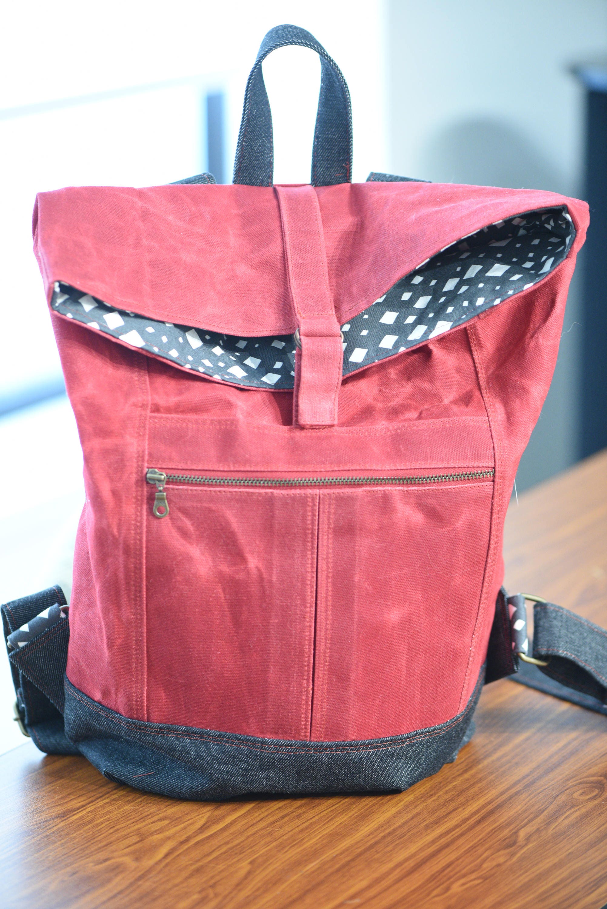 Knitters Backpack, Range Backpack, Large Knitting Bag, Backpack