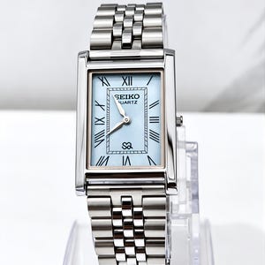Seiko Roman Tank Watch - Etsy