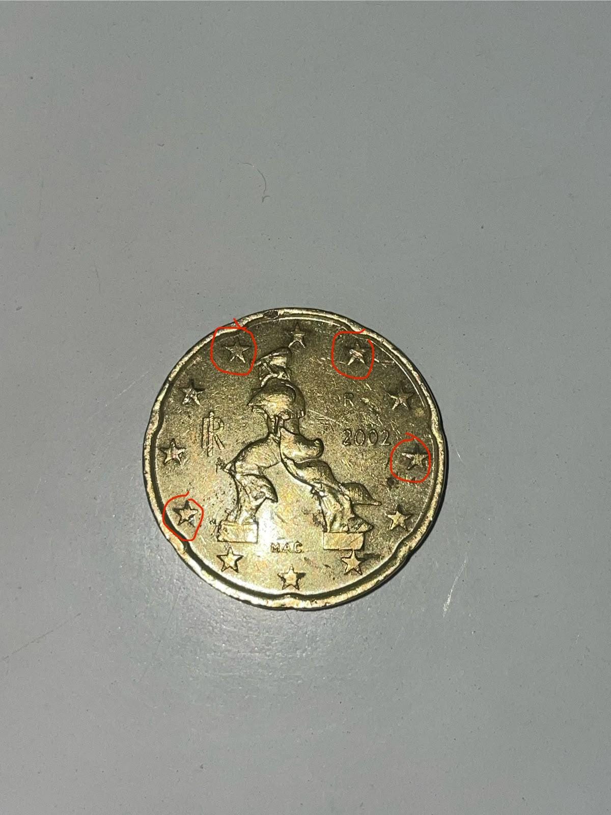 Italian 10 cent coin - Etsy 日本