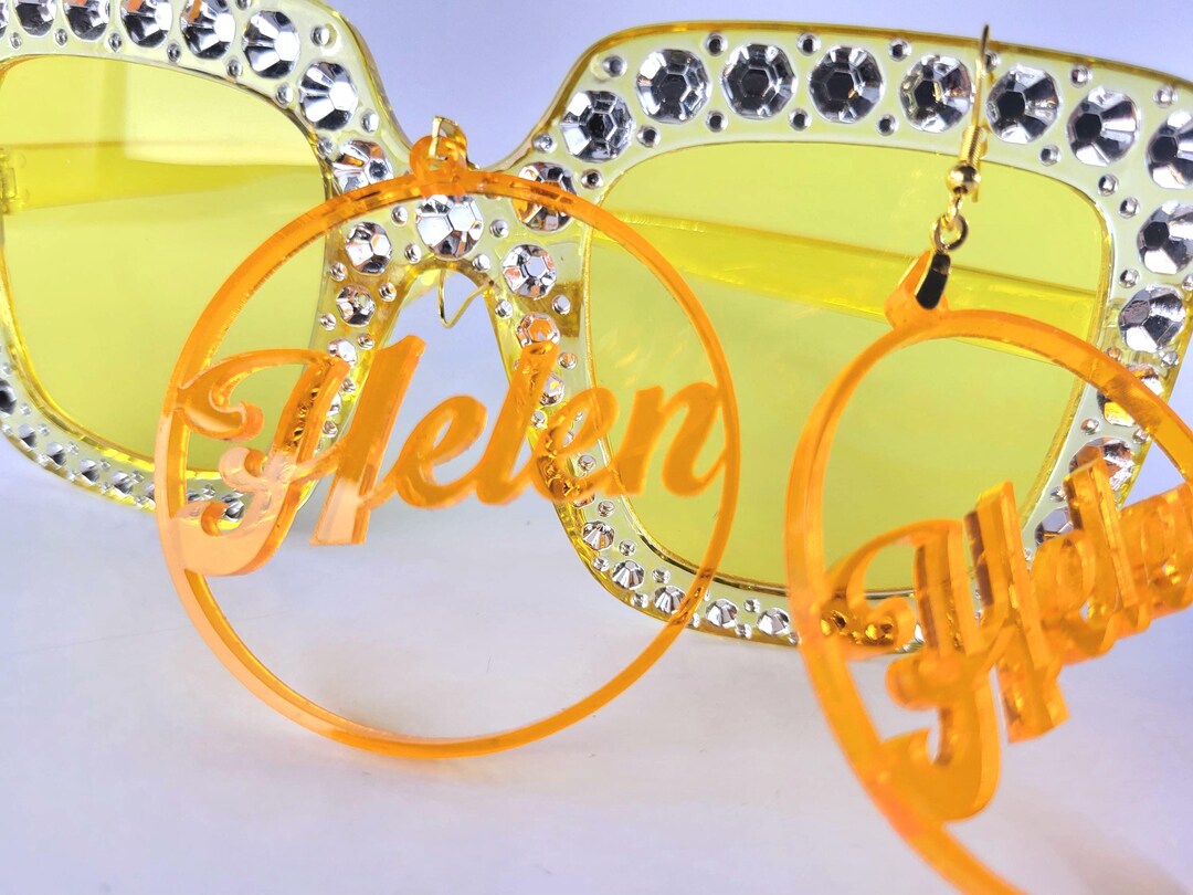 Helen Roper Rings Helen Roper Earrings Orange Circle Kaftan Red Wig Roper Romp Chunky ...