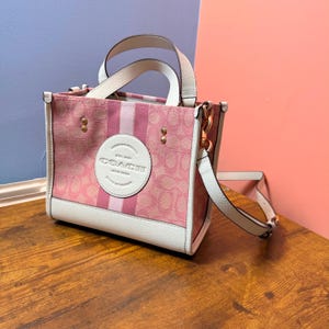 Pink Vintage Coach Bag - Etsy