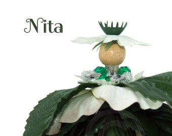 Nita the Flower Petal Faerie, Fairy, OOAK