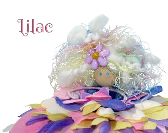 Lilac the Flower Petal Faerie, Fairy, OOAK