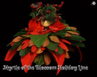 Myrtle of the Blossom Holiday Line, Fairy, Faerie, OOAK, Doll