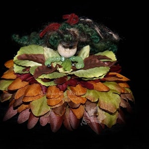 Ginger the Flower Petal Faerie, Fairy, OOAK
