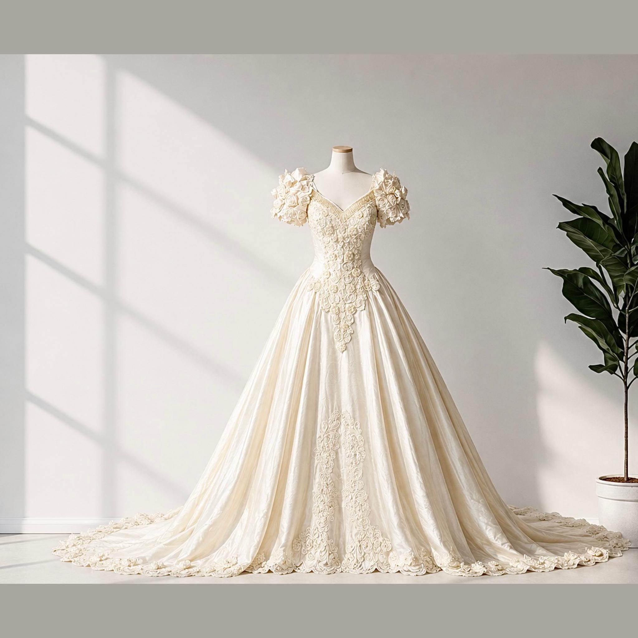 retro wedding dresses etsy Vintage Wedding Dress