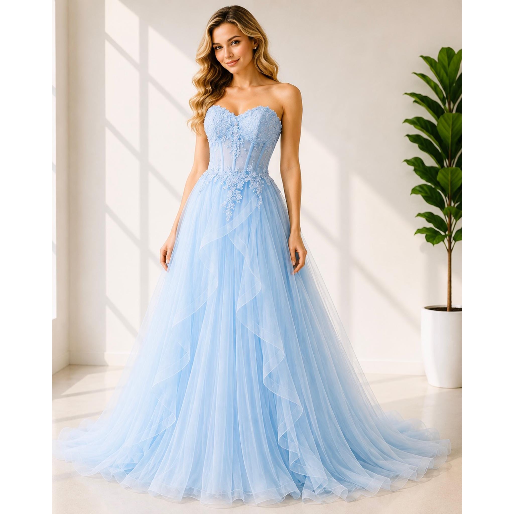 elena gilbert blue dress buy Online In India elena gilbert founders day dress Juliette Strapless Ruffled Maxi Size:CHILD-6 black bridal gown