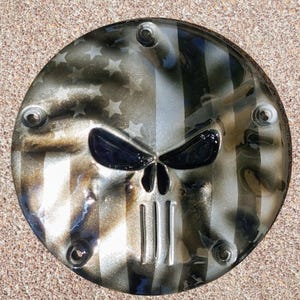 3D Punisher flaggderby omslag