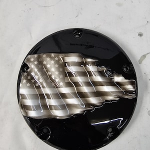 3D-slitna amerikanska flaggan Derby-omslag