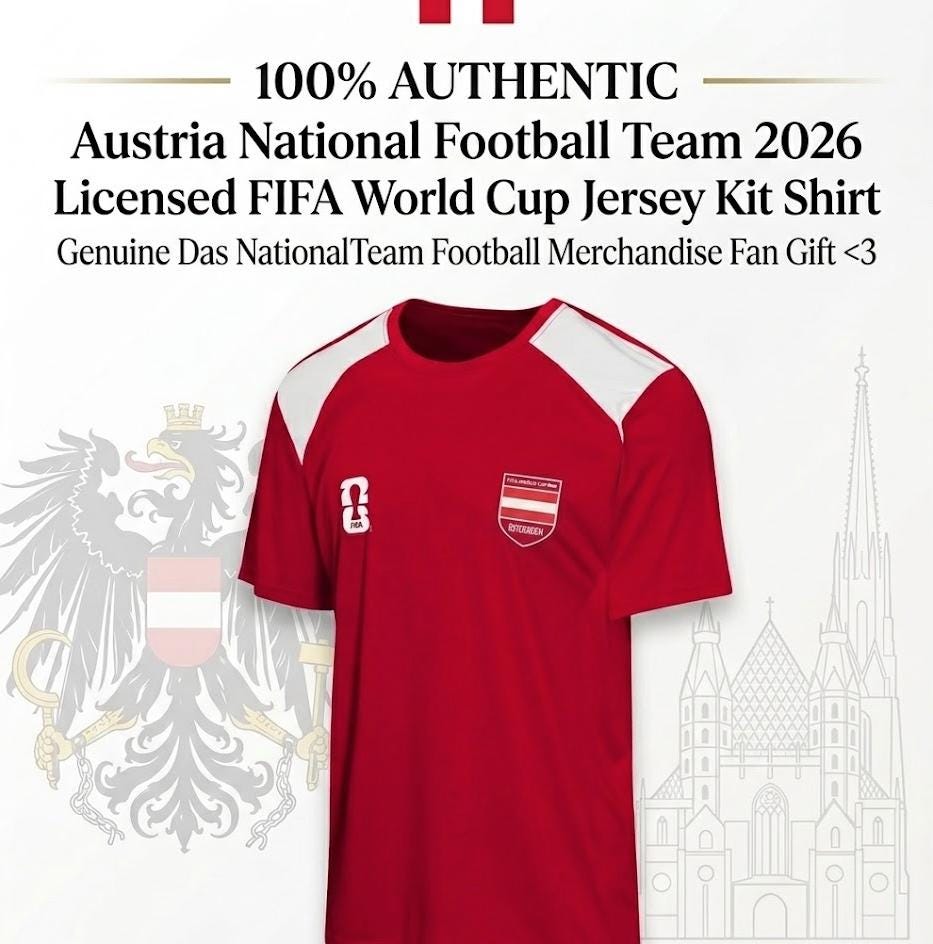 Austria Football - Etsy