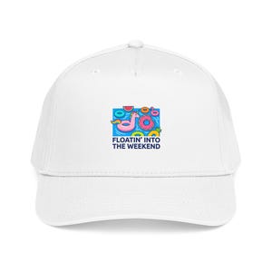 Sombrero Flotador para el Fin de Semana / Gorra Flotadora de Piscina de Colores