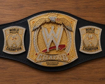 WWE Spinner Sports Championship Replica Adult Belt | 4MM Zinc Plates