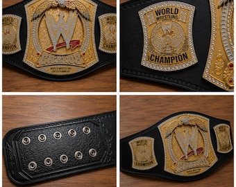 WWE Spinner Sports Championship Replica Adult Belt | 4MM Zinc Plates