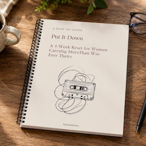 „Put It Down“-Arbeitsbuch – 4-Wochen-Burnout-Reset für Frauen (Digitaler Download)