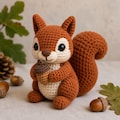 Crochet Squirrel Pattern PDF | Woodland Amigurumi Toy Tutorial (Digital Download) product logo
