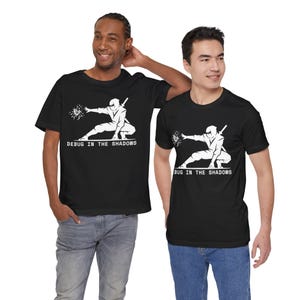 Debugging Shirt | Funny Programmer T-Shirt | Bug Hunter Developer Tee | Software Engineer Gift | Coder QA Tester Gift | Coding Streetwear