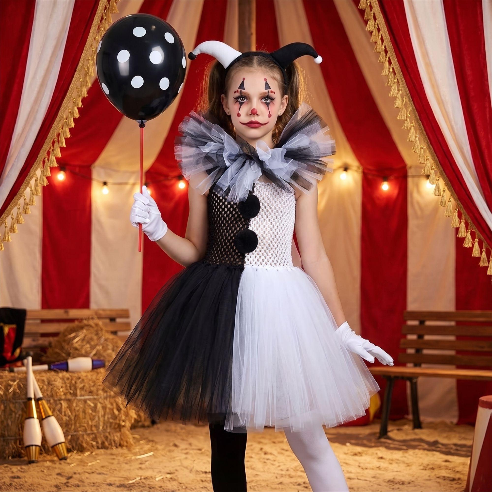 ♡clown ピエロ　ハロウィン　ベビーキッズヘアクリップ　ヘアゴム　ヘアピン Pierrot Baby Costume - Etsy