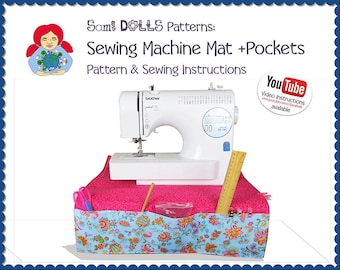 Naaimachine Mat Pad Organizer Patroon DIY-zelfstudie pdf (digitaal item)
