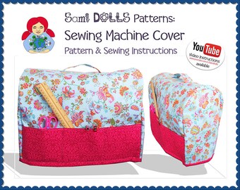 Sewing Machine Cover Pattern DIY Tutorial PDF