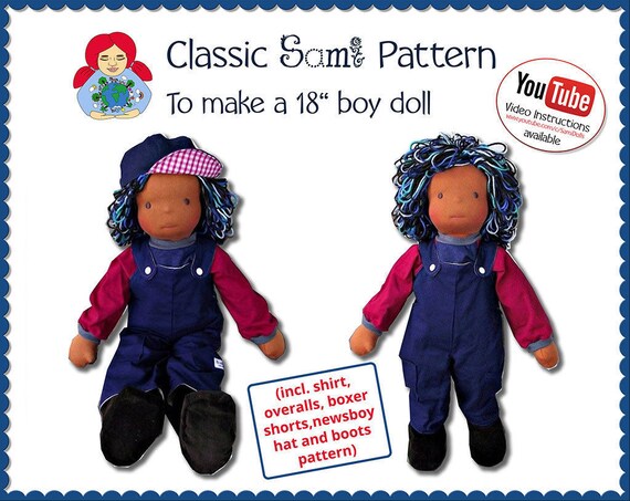 18 inch waldorf doll pattern