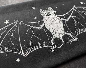 Toppa con scritta "Bat Saw on Patch", grande toppa posteriore con scritta "Bat Saw on Patch", per la tua giacca